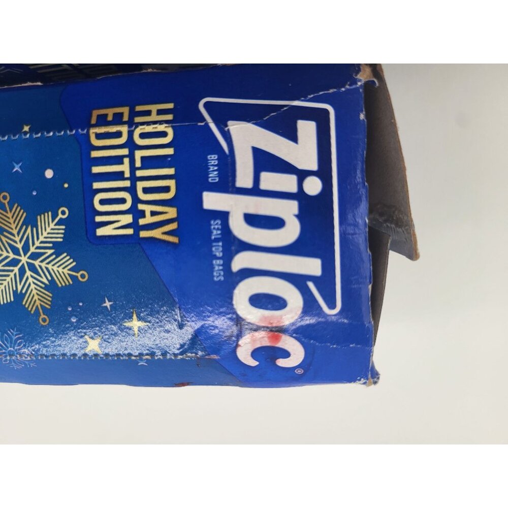 Ziploc Holiday Edition Quart Freezer Bags 19 Ct Grip N Seal Set Of 3 Boxes (57 b - Picture 4 of 6